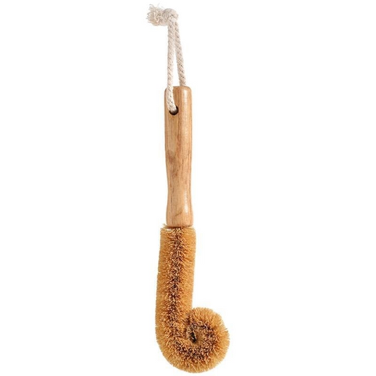 COOKSKEY Coconut Fiber Coffee Cups Cleaning Brush
